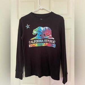 Long Sleeve Thermal T Shirt, Size M